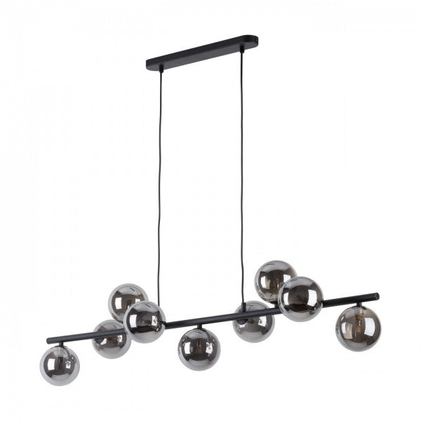 Lustră TK Lighting Estera 9, negru, 5667