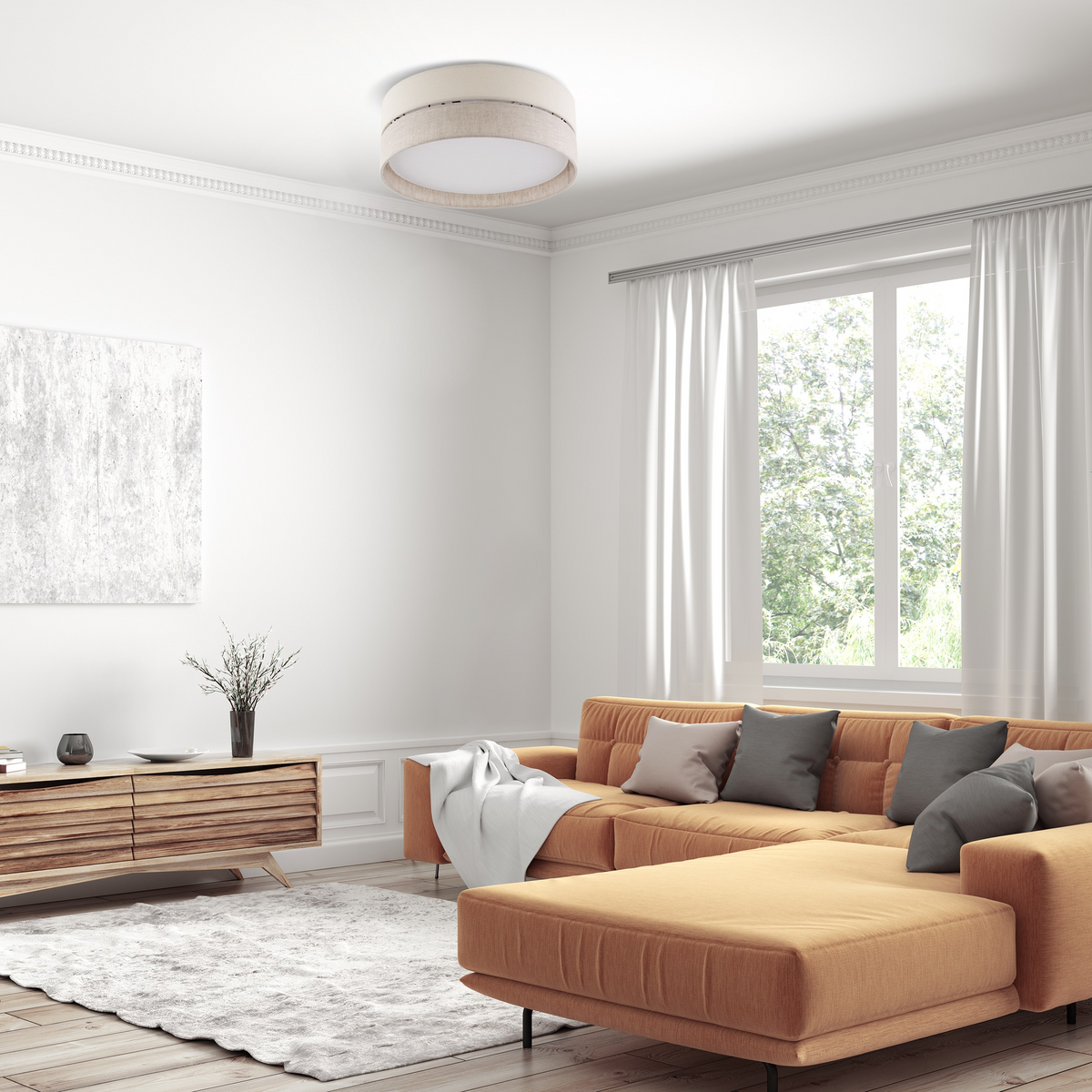 Plafonieră TK Lighting Eco 4 450, 5775