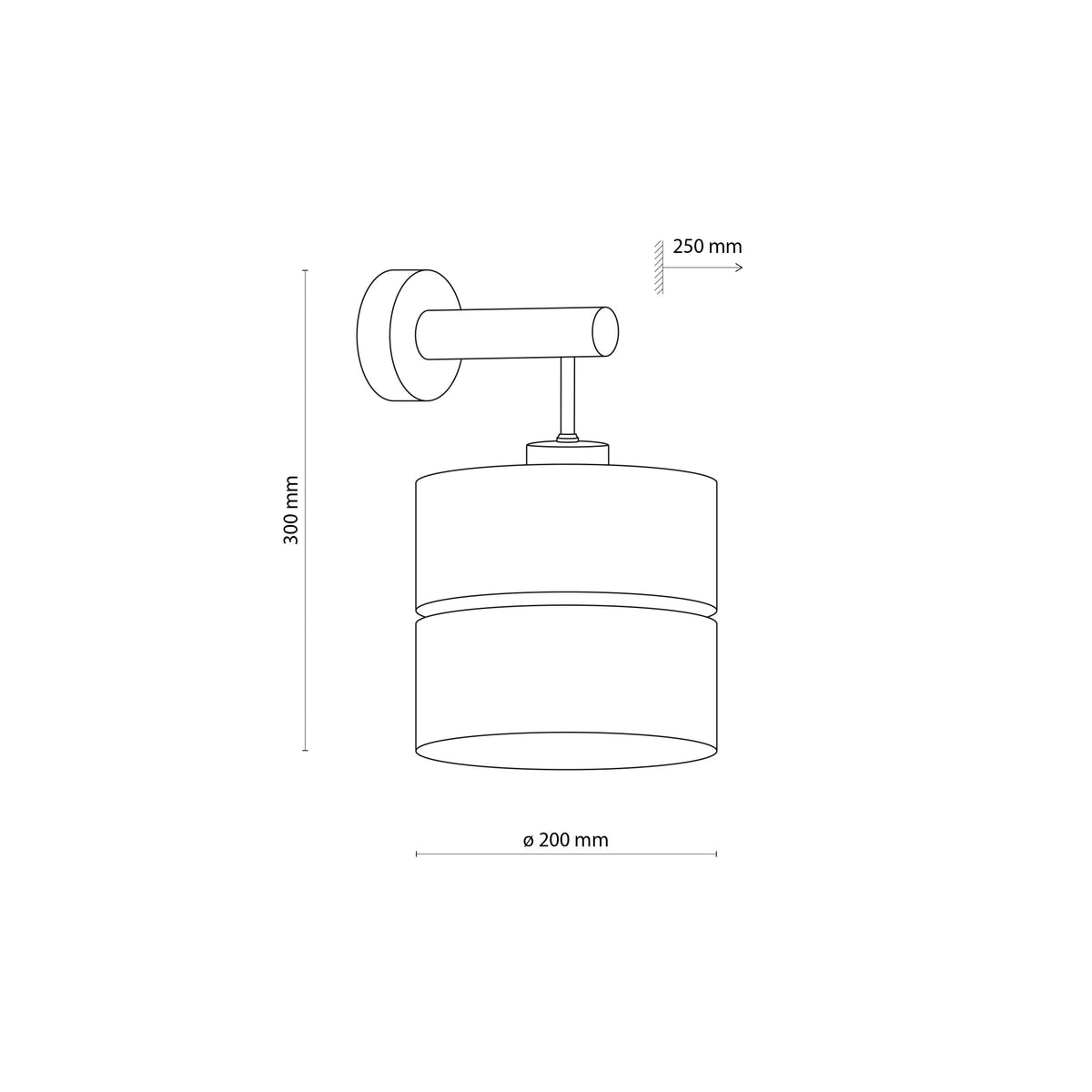 Aplica Eco, 1 abajur, 5776 TK 5776