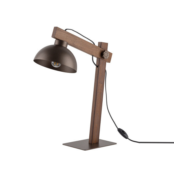 Veioză TK Lighting Oslo, maro, 5788