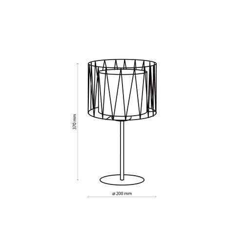 Veioză TK Lighting Harmony, natur, 5889