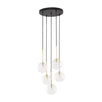Lustra Nilos Black/Gold 5943