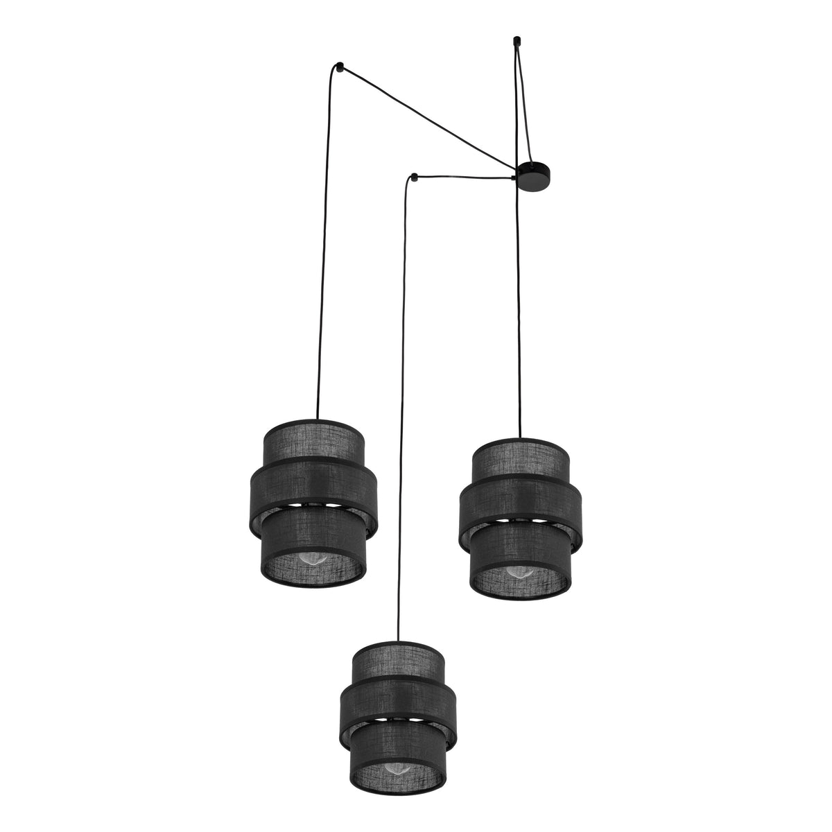 Lustra Calisto Black 3 5976