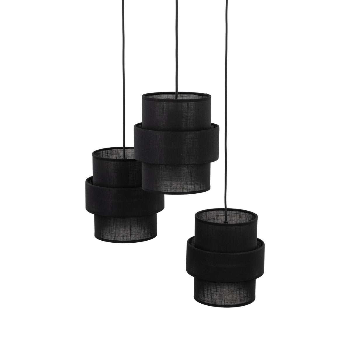 Lustra Calisto Black 3 PL 5981