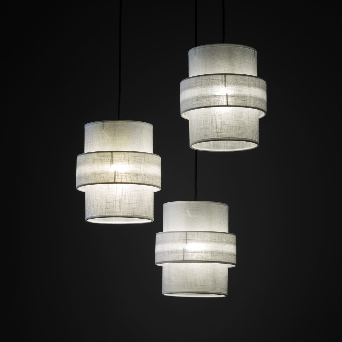 Lustra Calisto White 3 PL 6018