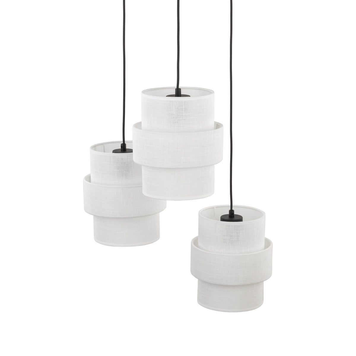 Lustra Calisto White 3 PL 6018