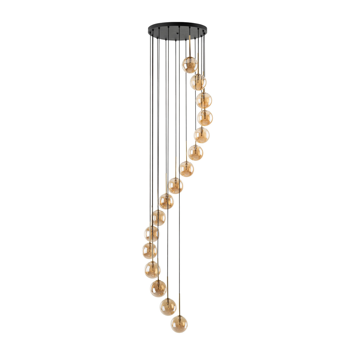Lustră TK Lighting Aurora 16, auriu, 16 x G9, 6023