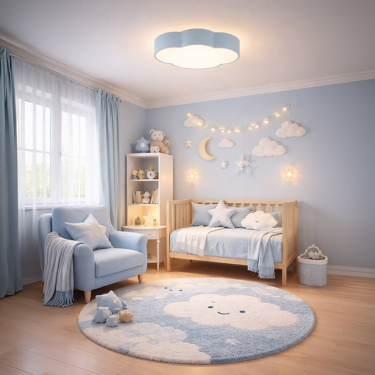 Plafoniera Cloud Blue Mini 2 6074