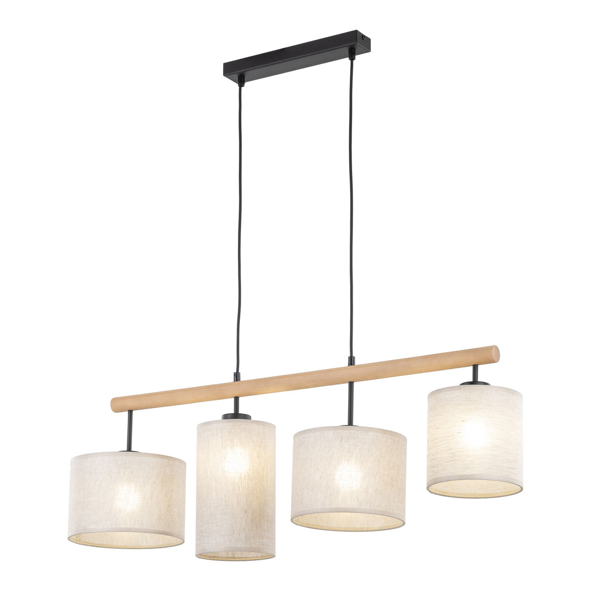 Lustră TK Lighting Deva 4 Fsc 100% SA-COC-006060, natur, 4 x E27, 6108