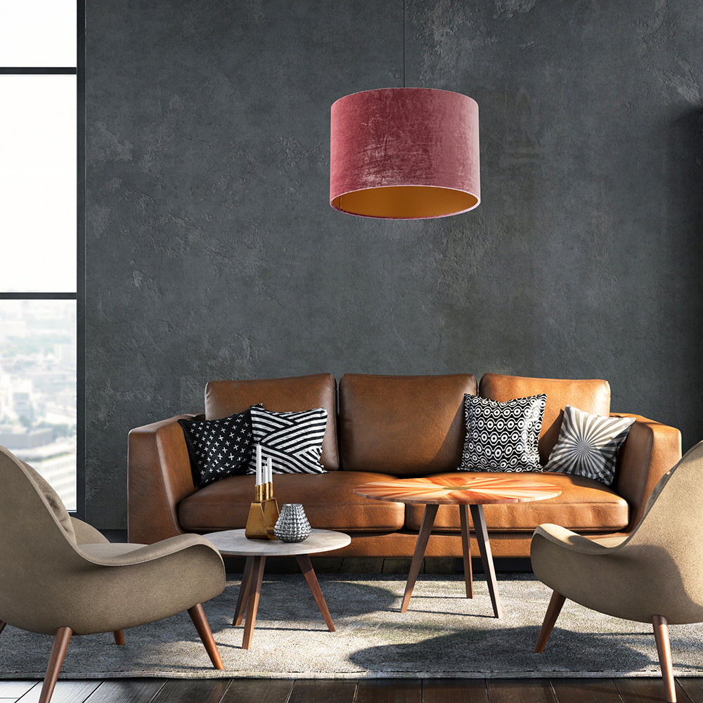 Lustră TK Lighting Tercino 3 500, roz, 3 x E27, 6164