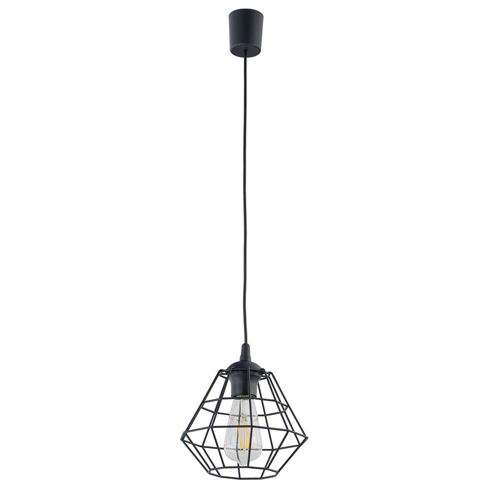 Pendul TK Lighting Diamond 1 M, negru, 6207