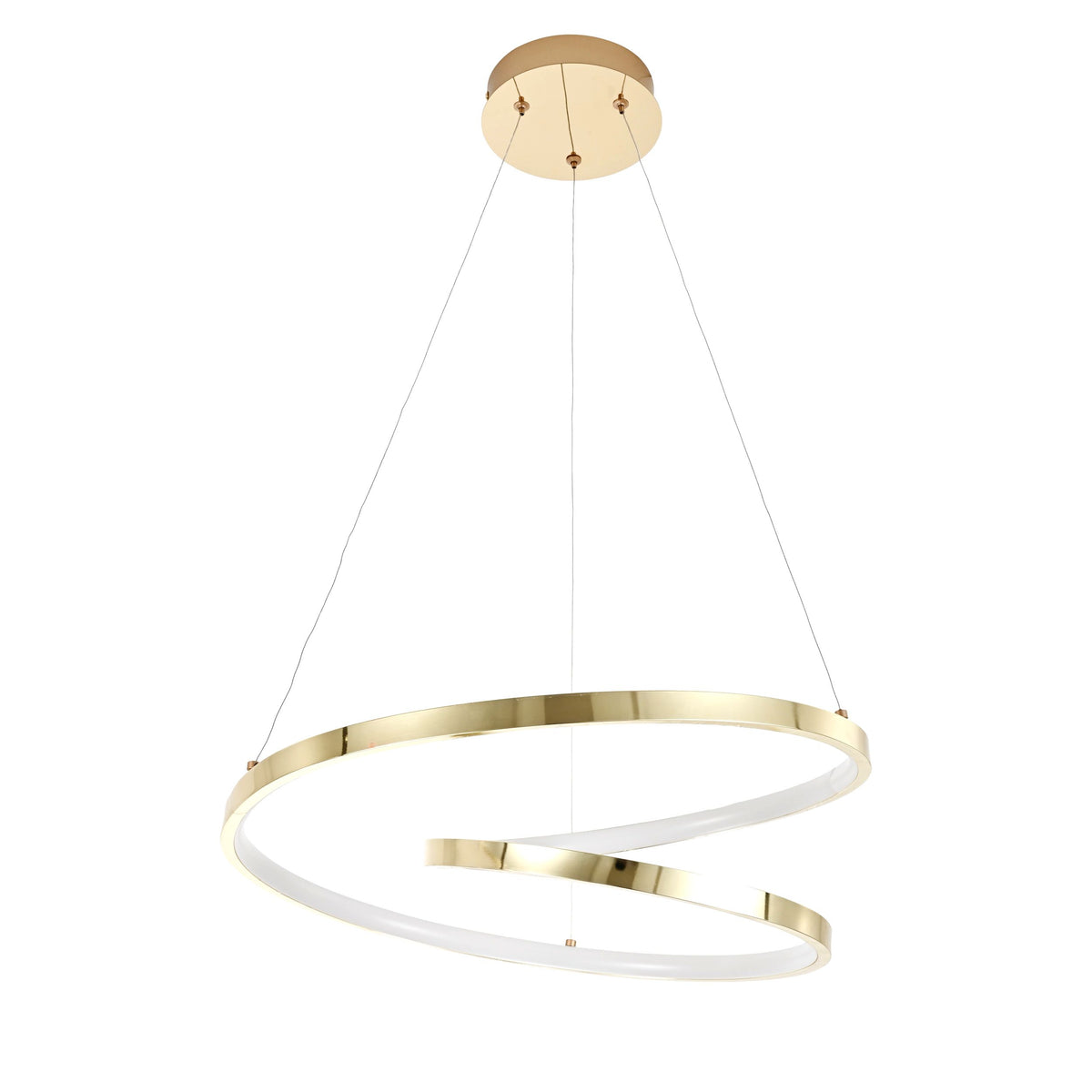 Pendul TK Lighting Nappi 45 W, auriu, 6374
