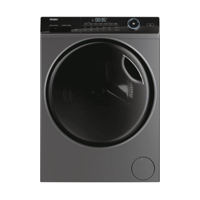 Mașină de spălat rufe cu uscător Haier HWD80B14959S8U1S, 5 kg / 5 kg, 1400 rpm, neagră