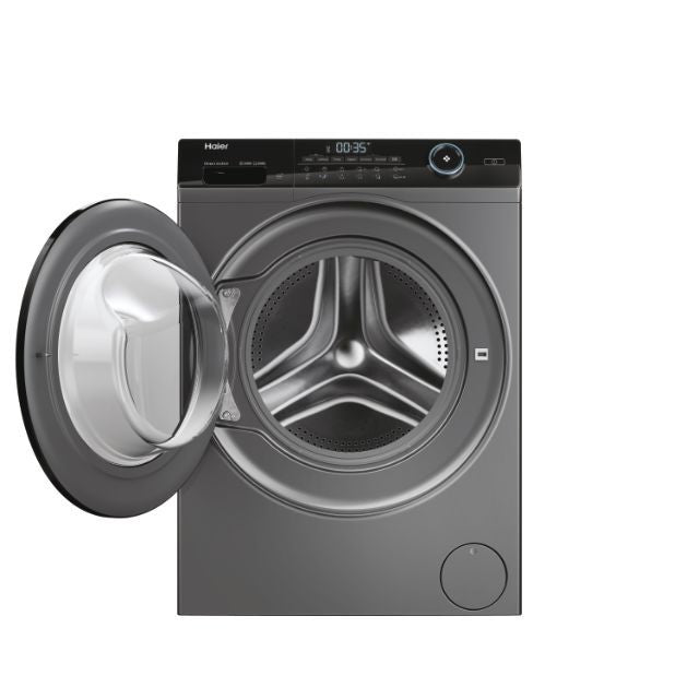 Mașină de spălat rufe cu uscător Haier HWD80B14959S8U1S, 5 kg / 5 kg, 1400 rpm, neagră