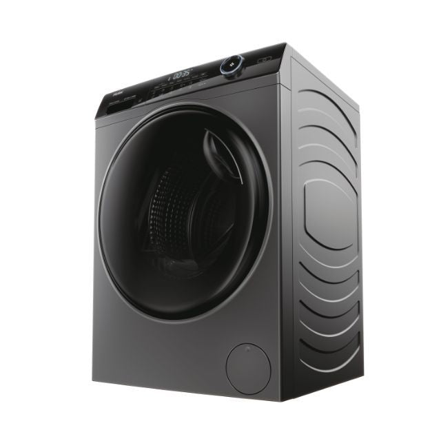 Mașină de spălat rufe cu uscător Haier HWD80B14959S8U1S, 5 kg / 5 kg, 1400 rpm, neagră