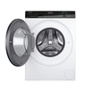 Masina de spalat rufe Haier HW80-B14939-S, 8 kg, 1400 rpm, Motor Direct Motion, Refresh, ABT, Steam, Clasa A, Alba
