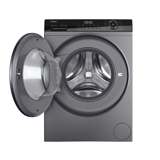 Mașină de spălat rufe Haier HW80-B14939S8-S, 8 kg, 1400 rpm, antracit