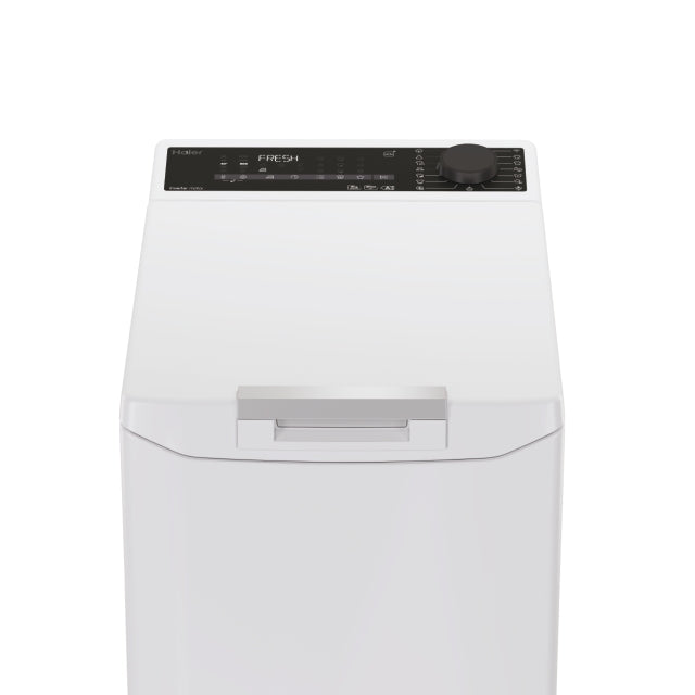 Mașină de spălat rufe cu încărcare verticală Haier THASN286TM5-S, 8 kg, 1200 rpm, albă