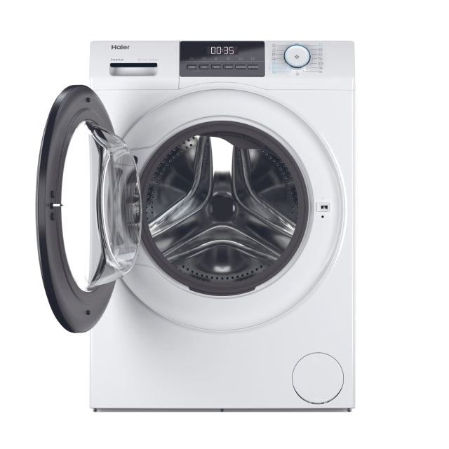 Mașină de spălat rufe Haier HW100-BP14929A-S, 10 kg, 1400 rpm, albă