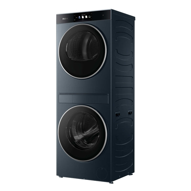 Centru de spălare și uscare Haier CLC108-GNU1-S, 10 kg / 8 kg, 1400 rpm, albastru