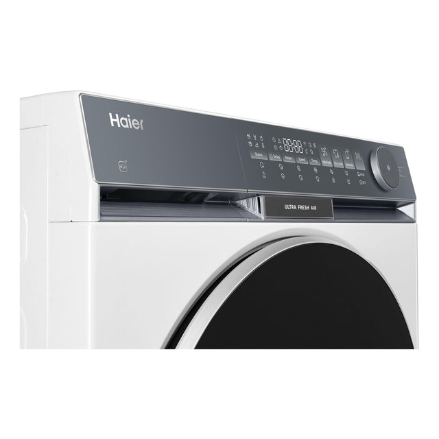 Mașină de spălat rufe cu uscător Haier HWD100-B14387US, 6 kg / 6 kg, 1400 rpm, neagră