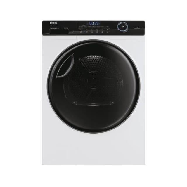 Uscător de rufe Haier HD90-A3959-S, 9 kg, pompă de căldură, alb