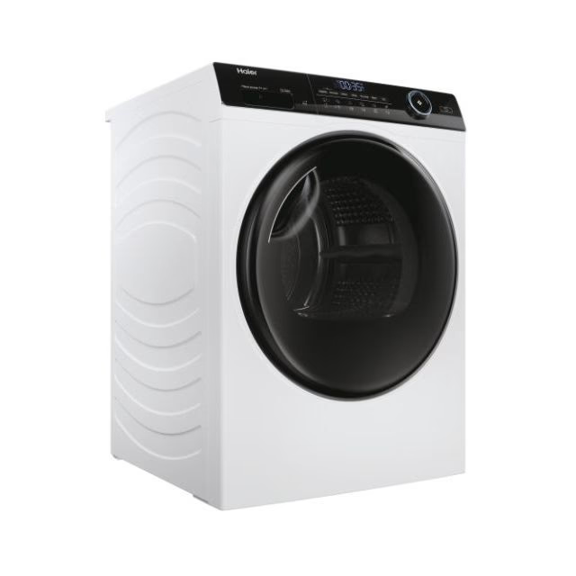 Uscător de rufe Haier HD80-A3959-S, 8 kg, pompă de căldură, alb