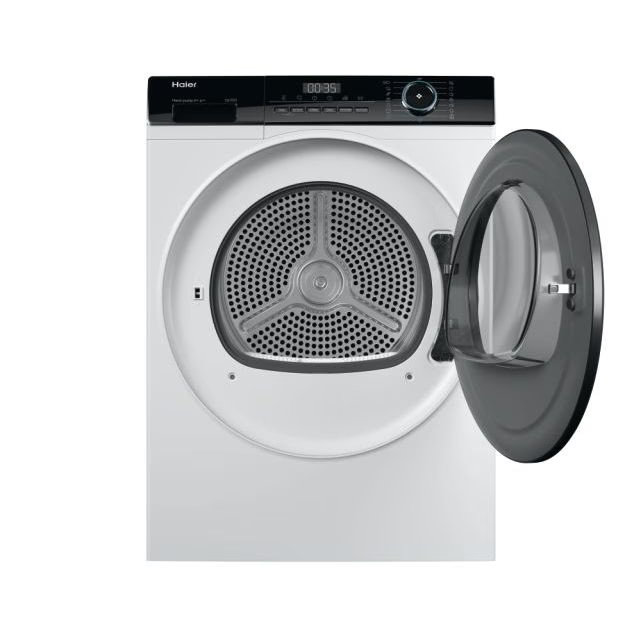 Uscător de rufe Haier HD80-A2939-S, 8 kg, pompă de căldură, alb