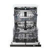 Masina de spalat vase Haier XF 6B2M3PW, clasa B, 16 seturi, motor Inverter, 60 cm, WiFi, 10 programe, H-Spray Arm, Flex Zone, Part Light, Powerwash, Automatic Open Door, 3 cosuri, Alba