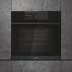 Cuptor electric incorporabil HAIER HWO60SM6S9BH, 70 litri, conectivitate WiFi, Steam, clasa A+, ghidaj telescopic, sonda pentru masurarea temperaturii (cu fir), softclose, curatare Pirolitica & Hidrolitica, negru