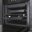 Cuptor electric incorporabil Haier H6 ID23B3HTB 78l, A++, niveluri gatire 6, Wifi, curatare Aqua Activa/Hydro Easy, ghidaj telescopic No, temperatura 30°C-300°C, Steam N/A N/A, Camera No, Functii 11, geamuri usa 2, Softclose&Softopen No, Click&Clean da