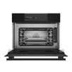 Cuptor compact incorporabil Haier HWO45NM6SXB1, Electric, Clasa A++, Multifunctional, 12 programe, 34 l, Functie STEAM, Grill, interfata I-Message, Curatare Hidrolitica, Negru