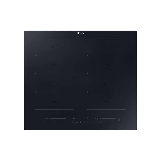Plită cu inducție încorporabilă Haier HA2MTSJ68MC, 60 cm, 8 zone, neagră