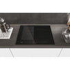 Plita inductie incorporabila Haier HAMTSJ54MB1, 6 zone, multislider; 15 nivele de putere, Wi-Fi, 65 cm, Negru, finishing Frontal Bevel