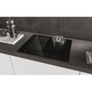 Plita inductie incorporabila Haier HAMTSJ54MB1, 6 zone, multislider; 15 nivele de putere, Wi-Fi, 65 cm, Negru, finishing Frontal Bevel