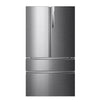 Frigider side by side Haier HB26FSSAAA, French Door, 750 l, Total No Frost, Motor Inverter, Sistem Antibacterian, Display LED, Super Freezing, Holiday, Aparat de gheata, Clasa E, H 190 cm, Inox