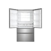 Frigider side by side Haier HB26FSSAAA, French Door, 750 l, Total No Frost, Motor Inverter, Sistem Antibacterian, Display LED, Super Freezing, Holiday, Aparat de gheata, Clasa E, H 190 cm, Inox