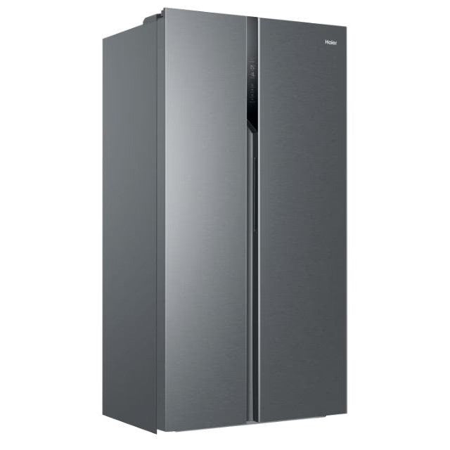 Frigider side by side Haier HSR3918ENPG, 528 l, Total No Frost, argintiu