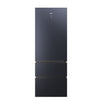 Combina frigorifica Haier HTW7720ENMB, 483 l, Total No frost, Motor Inverter, Conectivitate WiFi + Bluetooth, Display Led, Multiflow column, Super cooling, Super freezing, Clasa E, H 201 cm, Negru