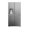 Side by Side Cube Haier HCR7918EIMP , 601 l, Total No Frost, Clasa E, 177 cm / 90.8 cm , Dispenser apa si gheata, Platinum Inox