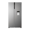Side by Side Haier HSR5918DWMP, 521 litri, Total No Frost, Multi air flow, clasa D, H 177 cm, SuperCooling, SuperFreezing, Holidays, dispenser apa, Inox