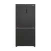 Side by Side Cube Haier HCR3818ENPT , 467 l, Total No Frost, Functie Vacanta, Supercooling, Superfreezing, 180/83/65 cm, Slate Black
