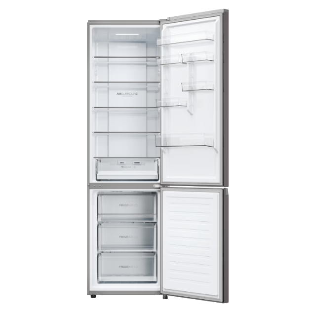 Combină frigorifică Haier EHD3PWDNPD206, No Frost, inox închis