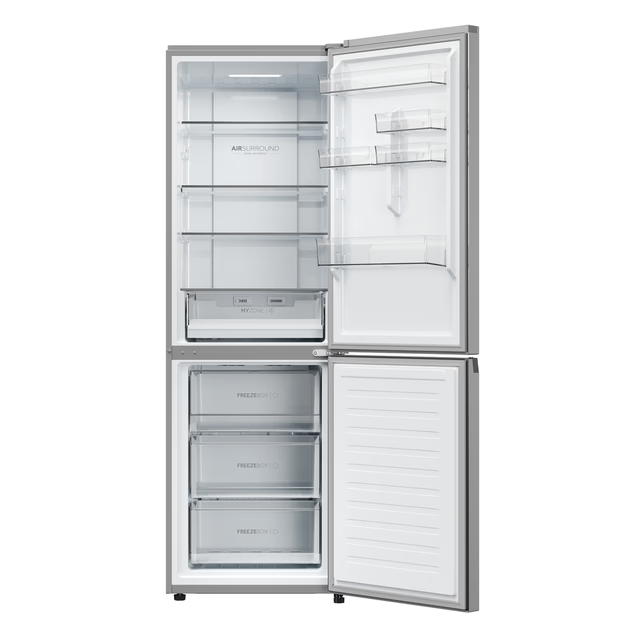 Combină frigorifică Haier EHD3PWDNPK186, No Frost, inox