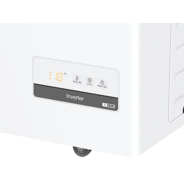 Ladă frigorifică Haier HCE301E, 300 l, albă