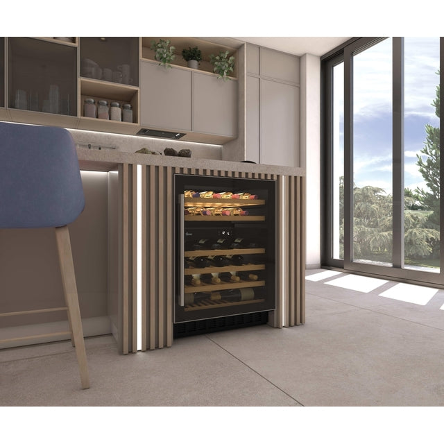 Răcitor de vin încorporabil Hoover HWCB 60/N, negru
