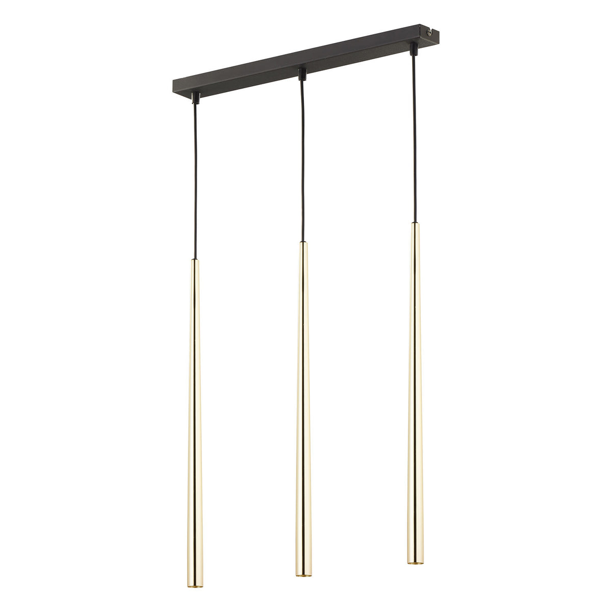 Pendul TK Lighting Piano 3 Bară, auriu, 6437