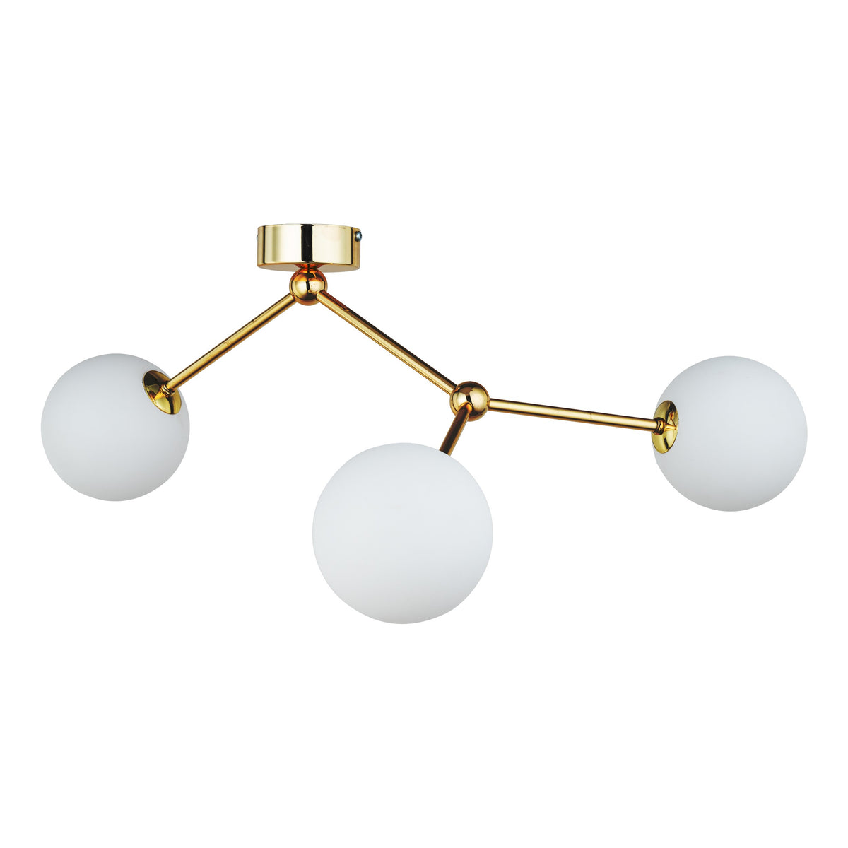 Plafonieră TK Lighting Fairy 3, auriu, 3 x G9, 6471