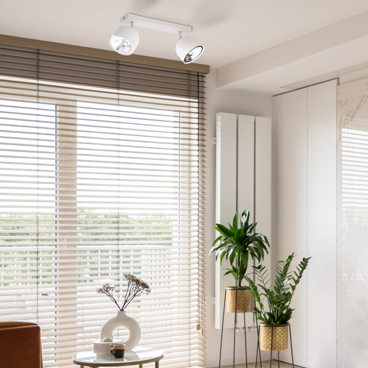 Plafonieră TK Lighting Altea 2, alb, 2 x GU10, 6513