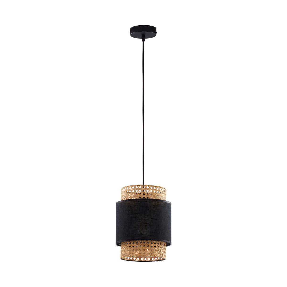 Pendul TK Lighting Boho 1 200, negru, 6540
